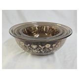 3 Pyrex Festive Harvest Nesting Mixing Bowls