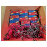 Large Box of Red String Christmas Lights