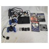 Sony PS2 Video Game Console, Controllers & Games