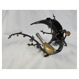 Japanese Bronze Tree Sculpture