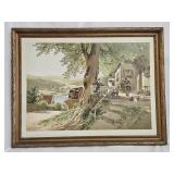 Die Lindenwritin. The repose. Numbered Print