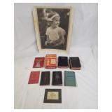 Vintage Religious Books, B&W Photos