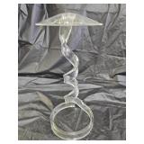 Twisted Acrylic Hat Stand