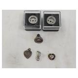 Sterling Silver Pins and Pendants