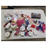 Assortment of Ribbon and Tassels