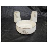 Vintage Hall China RX Pharmaceutical Shakers, Bowl