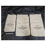 Vintage Bank Advertising Bags, Thermometer