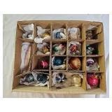 Vintage Glass & Hand Decorated Christmas Ornaments