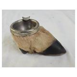 Vintage Taxidermy Deer Hoof Ashtray