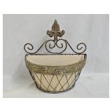 Wrought Iron Wall Planter
