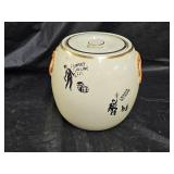 Hall China Silhouette Tavern Pretzel Jar