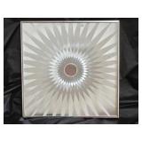 Abstract Starburst Foil Art Picture