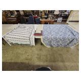 Afghan, Vintage Coverlet, Decorative Pillow