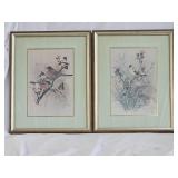2 F Massa Bird Prints by Franklin Picture Company