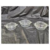 Vintage Pyrex & Anchor Hocking Glass Baking Dishes