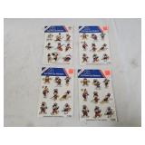 Vintage 1980s Sam the Eagle 3-D Perk-Up Stickers