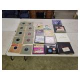 Assortment of Vintage Vinyl Records