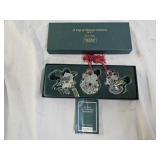 Waterford Crystal 12 Days of Christmas Ornaments