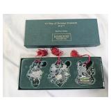 Waterford Crystal 12 Days of Christmas Ornaments