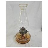 Vintage Glass Bracket Oil Lamp