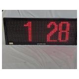 Olive LED Programmable Scrolling Sign