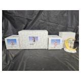 4 Fitz And Floyd Charming Tails Figurines