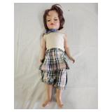 Vintage 1950s 17" Ideal? Jointed Sleep Eyed Doll
