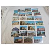 26 Vintage Post Offices Post Cards