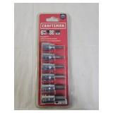New Craftsman 6pc SAE Hex Bit Socket Set