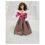 1996 Avon Exclusive Winter Rhapsody Barbie Doll