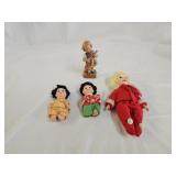 Vintage Dolls, Wood Figurine