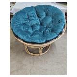Ratan Papasean Chair with Cushion