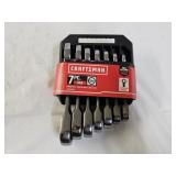 New Craftsman 7pc SAE 12pt Ratchet Wrench Set