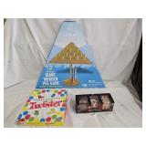 Giant Peg Game, Wooden Puzzles, Twister