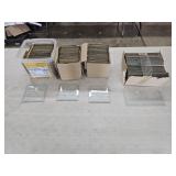 79 Etched Beveled Glass Tiles