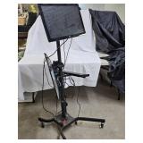 Mobile Computer Workstation Cart