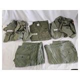 Vintage US Army Shirts and Pants, Patches