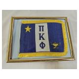 Vintage Pi Kappa Phi Fraternity Flag