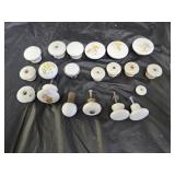 20 Porcelain Drawer/Door Knobs