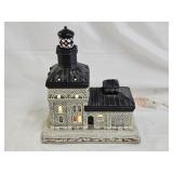 Lefton Lighted Porcelain Toledo Harbor 1904