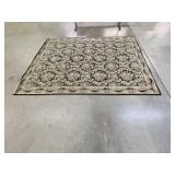 French Aubusson Style Wool Area Rug