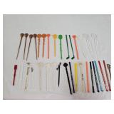 Vintage Advertising Swizzle Sticks