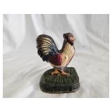 Cast Iron Rooster Door Stop