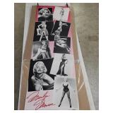 Marilyn Monroe 1987 Scandecor Door Poster