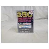 Unopened 250 MLB Baseball Sports Cards
