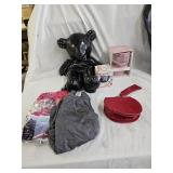 Teddy Back Pack, Ornament, Purse, Household