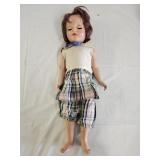 Vintage 1950s 17" Ideal? Jointed Sleep Eyed Doll