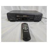 Samsung VHS Player with Remote