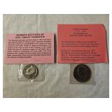 Kennedy Half Dollar, Eisenhower Dollar