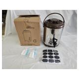 New Hot/Cold Drink Dispenser with Labels